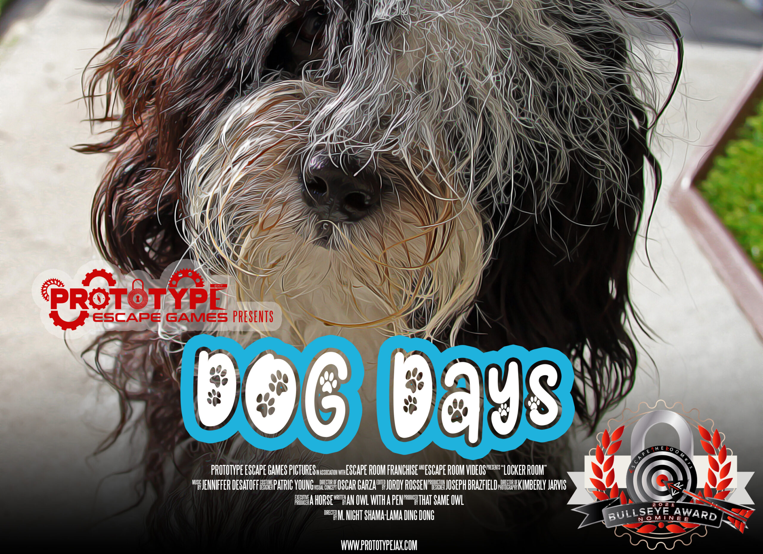 Dog Days Poster With Award