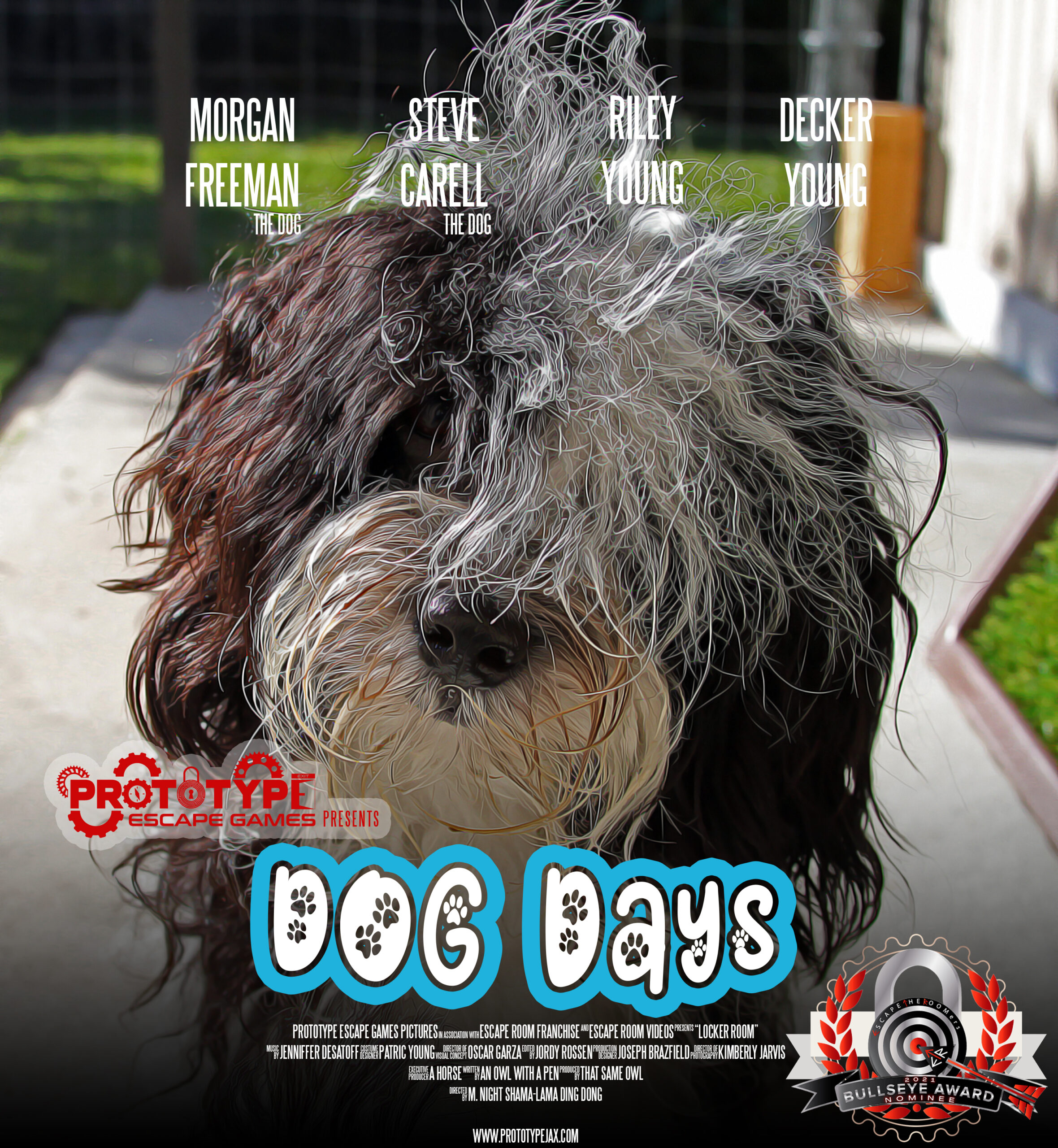 Dog Days Game Poster