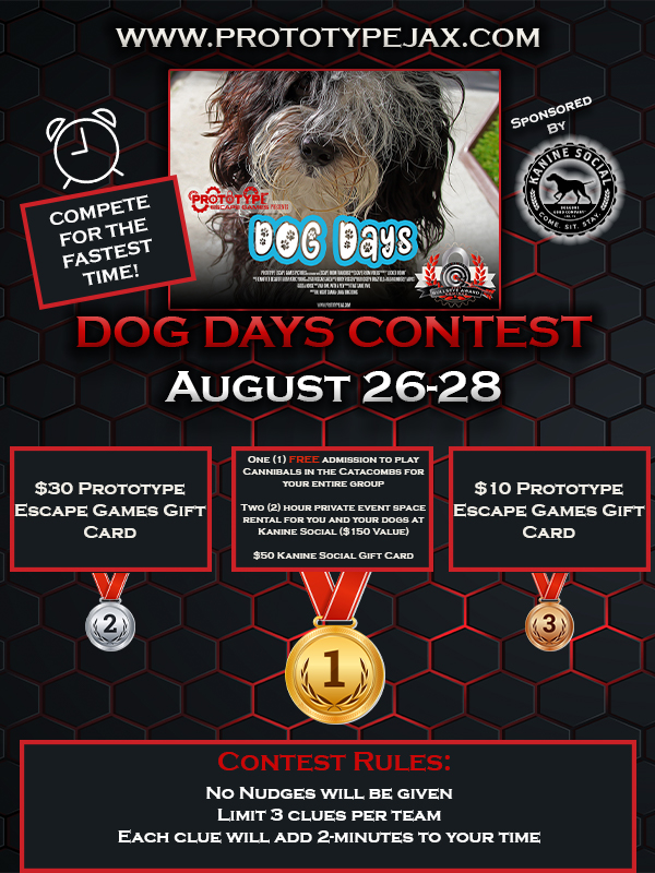 Dog Days Escape Room Contest